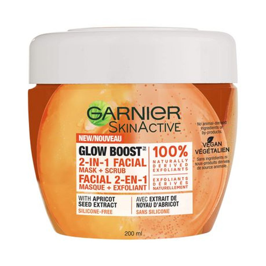 Fashion Glow Boost 2-in-1 Facial Mask and Scrub - Garnier SkinActive