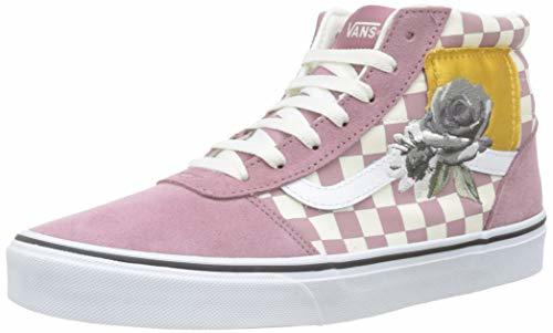 Social Vans Ward Hi Suede/Canvas, Zapatillas Altas para Mujer, Multicolor