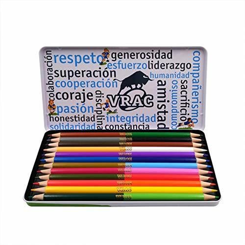 LINLLF Marker Pen Doble Cara para niños 24 lápices de Colores Lapis