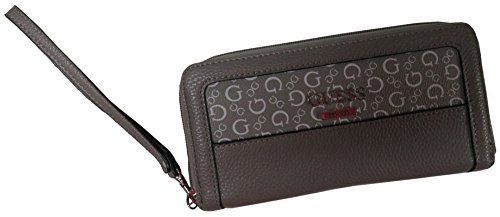 Product Guess Women's Zip Around Wallet Mellifiuos Taupe