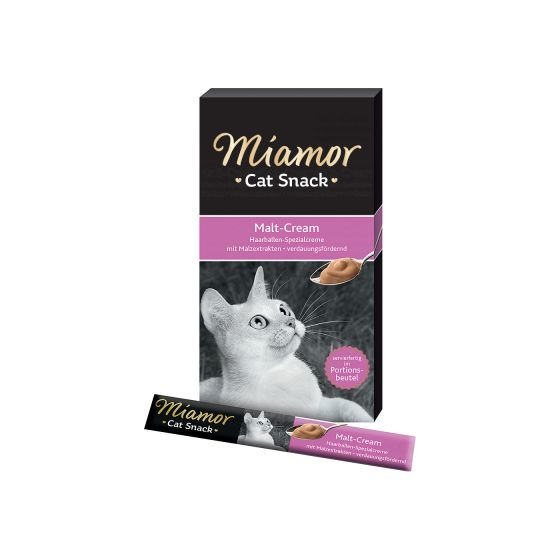 Productos Miamor Cat Snack crema de malta para gatos precios bajos