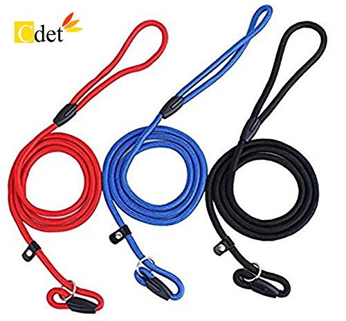 Place Cdet 3X Correa de Ajustable Cuerda Slip Nylon para Perro Cachorro Perro
