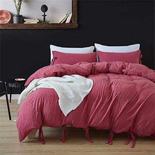 Social LIFUQING Funda Nórdica Juego De Volantes King/Queen/Twin Size 3Pcs
