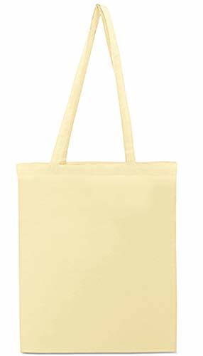 Social Siglo XXI 10 x Bolsa algodón Natural 41 x 37 cm