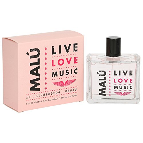 Lugar MALÚ eau de toilette live love music frasco 100 ml