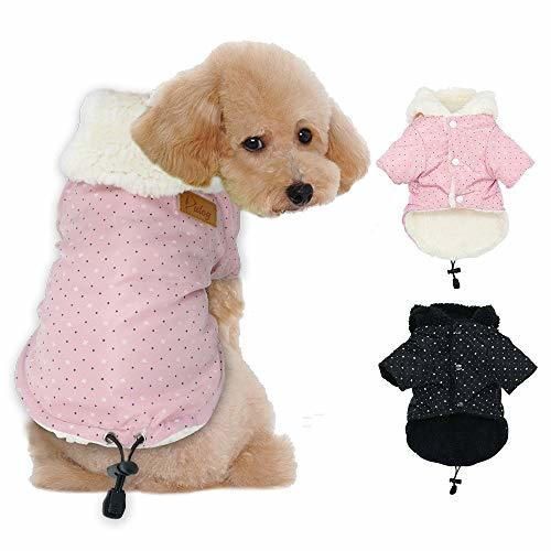 Tineer Pet Puppy Little Star Coat, Perro de Mascota Cálido Invierno Ropa