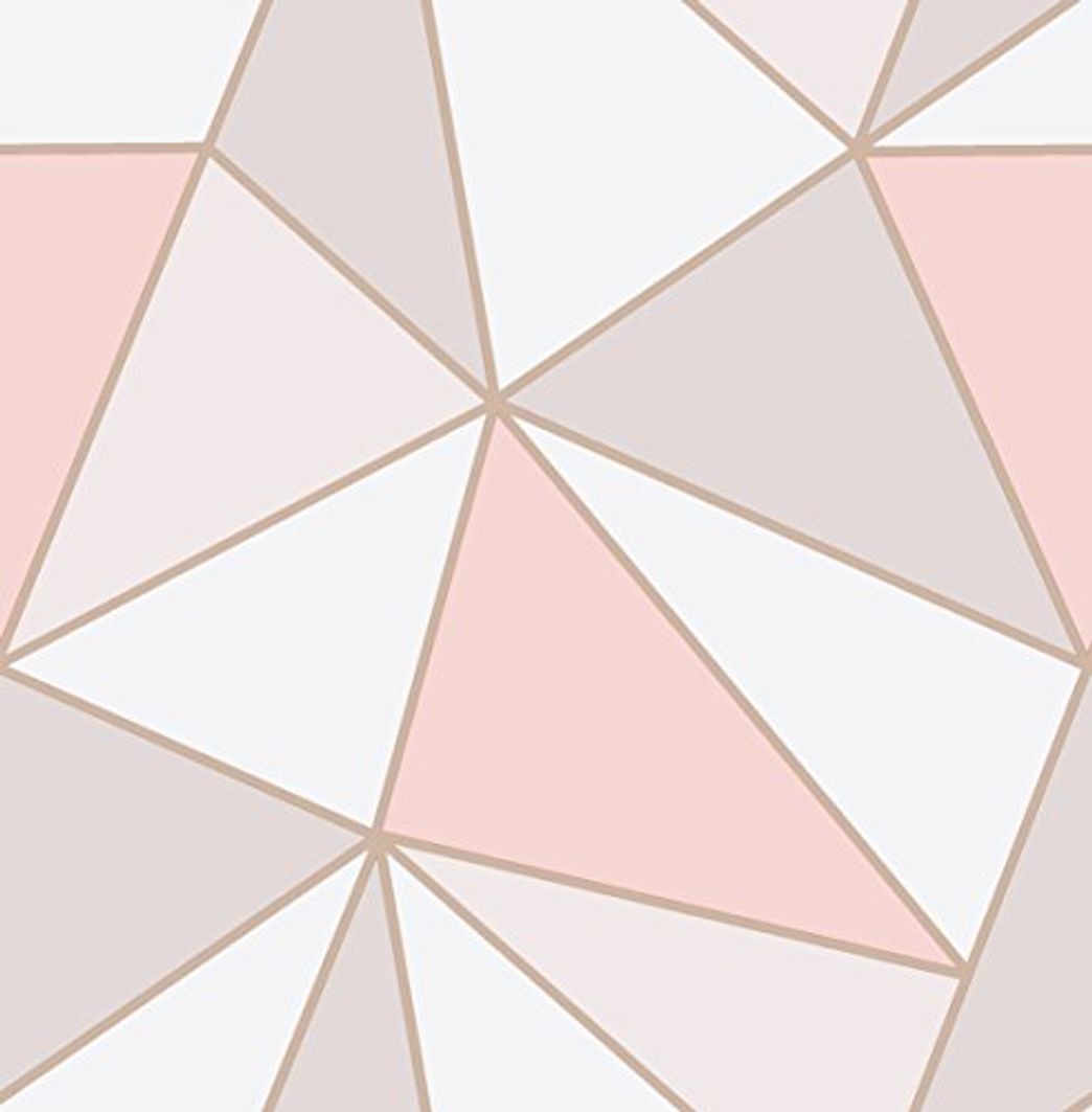 Social Papel pintado Apex con patrón geométrico de Fine Decor