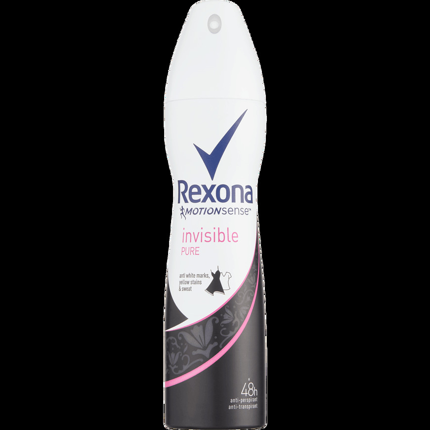 Products Rexona Spray Invisible On B+W Clothes