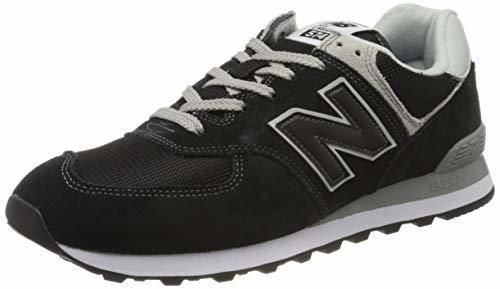 New Balance 574 Core Zapatillas Hombre, Negro