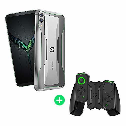 Social Black Shark 2 12GB+256GB Plateado con Switch Kit (Black Shark Soporte Original