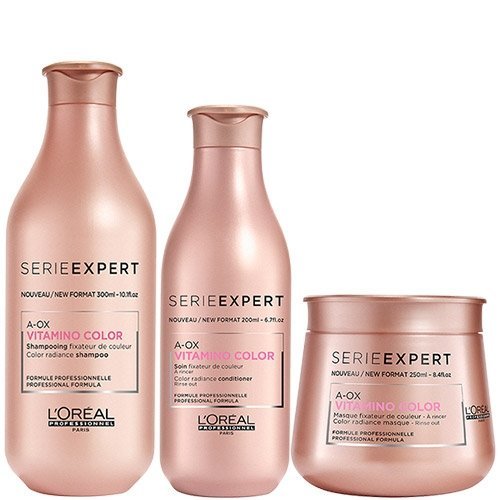 Beauty L 'Oreal Professionnel serie Expert Vitamino Color a-ox Champú 300 ml Acondicionador