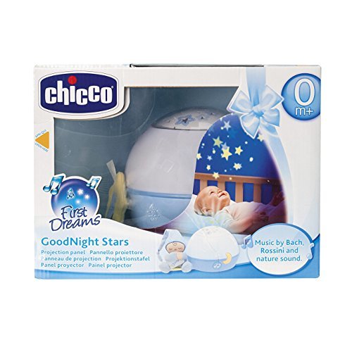 Social Chicco Buenas Noches Estrellitas - Proyector con efecto de luces y melodías