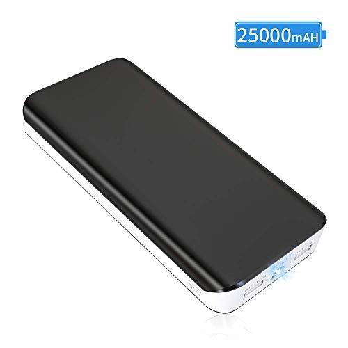 Social Bateria Externa Movil 25000mAh Power Bank Cargador Portátil Móvil de Alta Capacidad