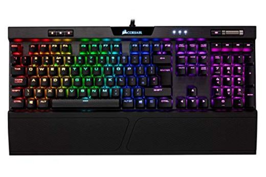 Corsair K70 MK.2 RGB - Teclado Mecánico Gaming, Retroiluminación LED RGB, QWERTY