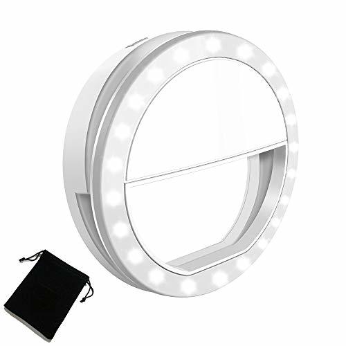 Place Adurei Selfie Light 36 LED 3 Niveles Brillo para Smartphone Laptop Camera