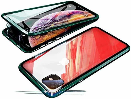Place Funda para iPhone 11 Carcasa 360 Grados Full Body Protección Case Magnetic