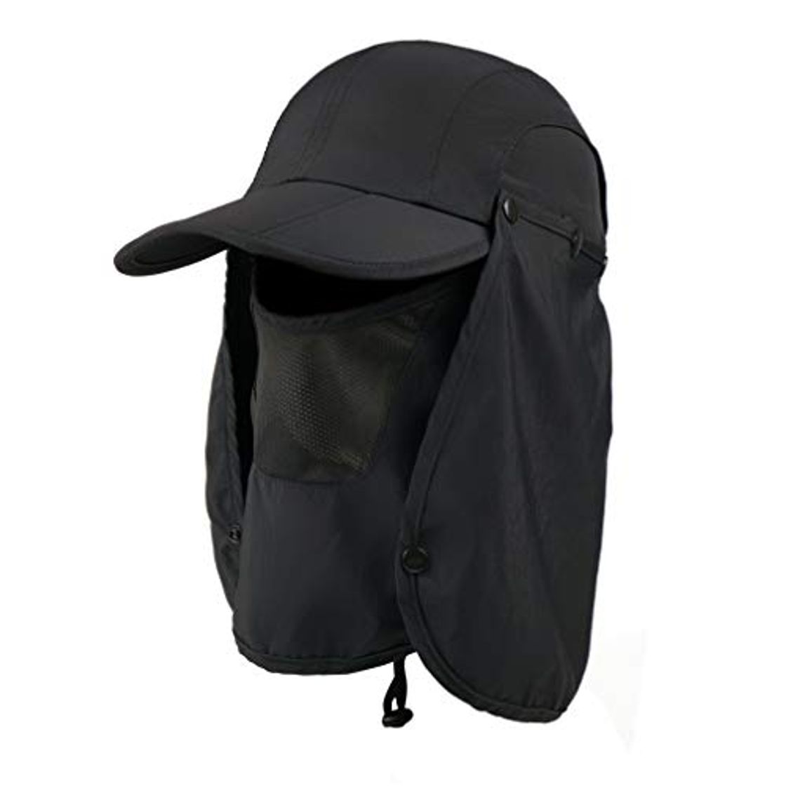 Producto GADIEMKENSD Folding Fishing Hat 360 Sun Hat Face Cap 50 Fifty Hats