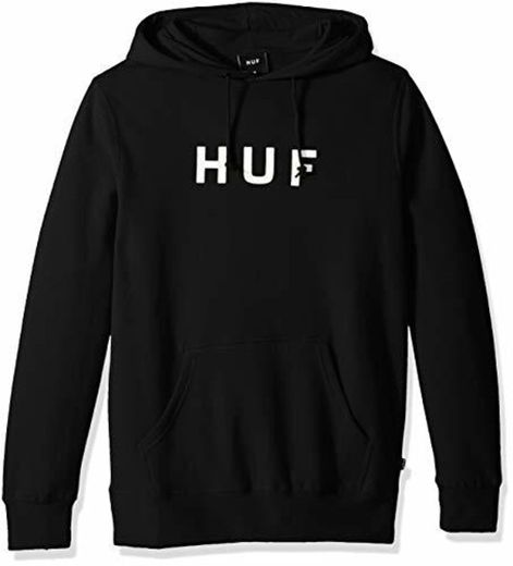 HUF Original Logo Sudadera con Capucha Black
