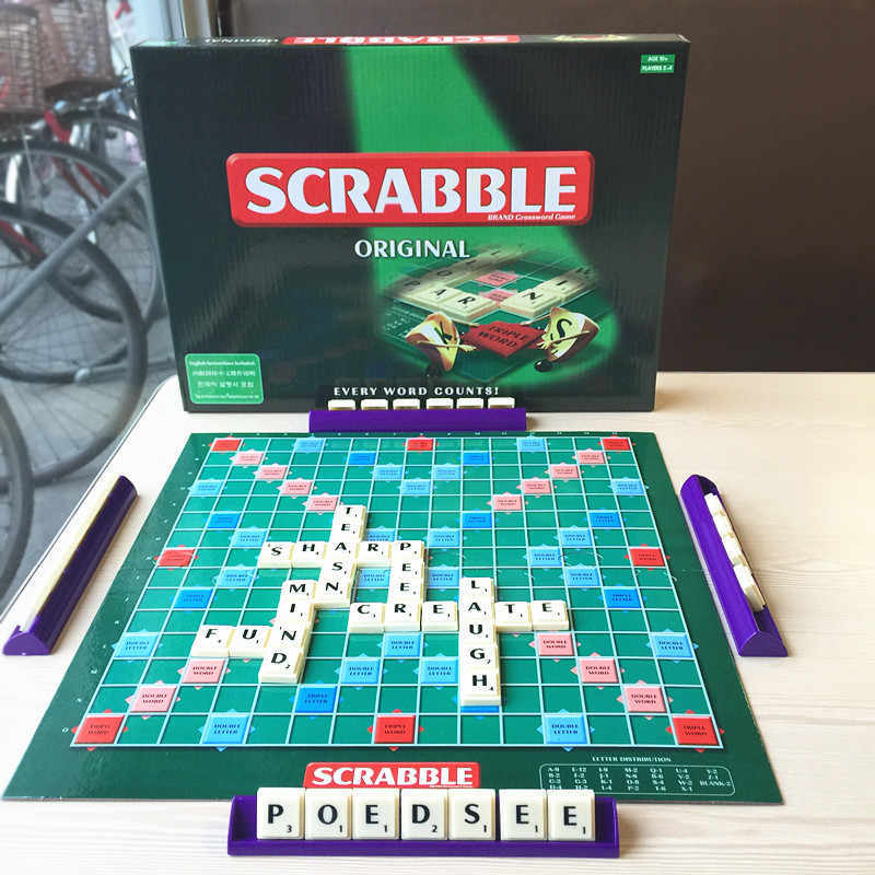 Moda Scrabble Game: Toys & Games - Amazon.com