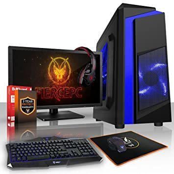 Fashion Fierce PC Bundle EXILE - AMD Ryzen 3 2200G 1TB 16GB RAM AMD