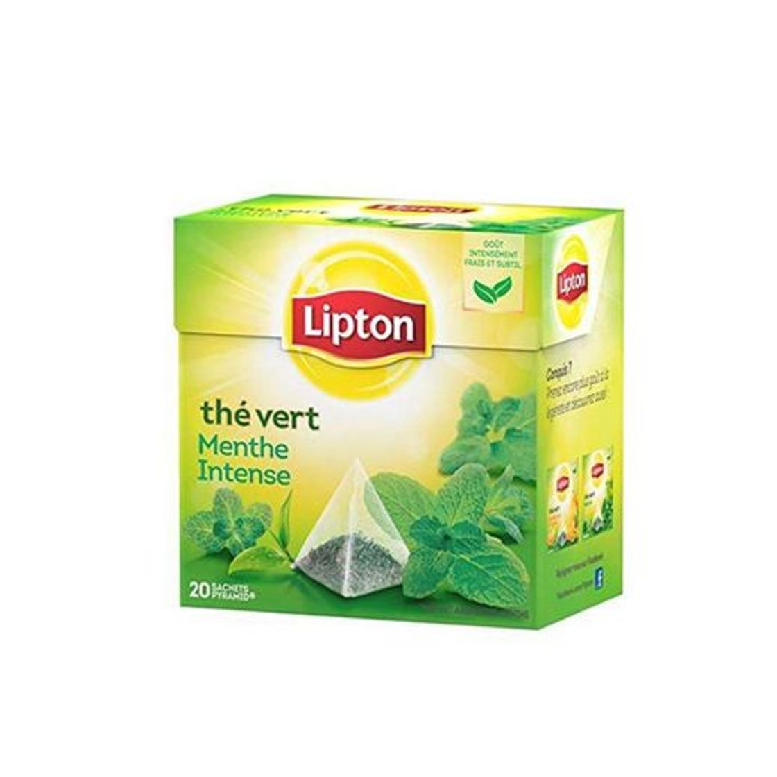 Social Infusión Lipton Green Tea Intense Mint 20 Sobres