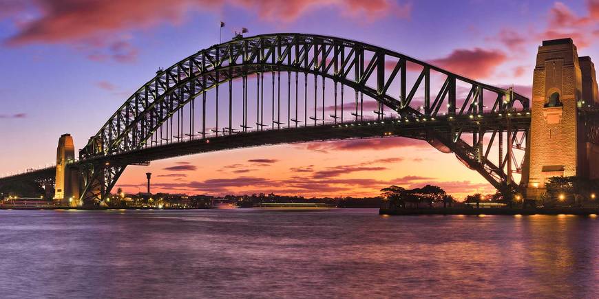 Lugar Harbour Bridge