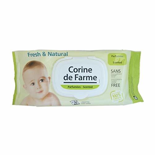 Producto CORINE DE FARME FRESH&NATURAL TOALLITAS 56UN