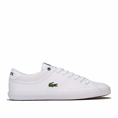 Lacoste Angha 418 - Zapatillas Deportivas para Hombre, Color Blanco, Blanco