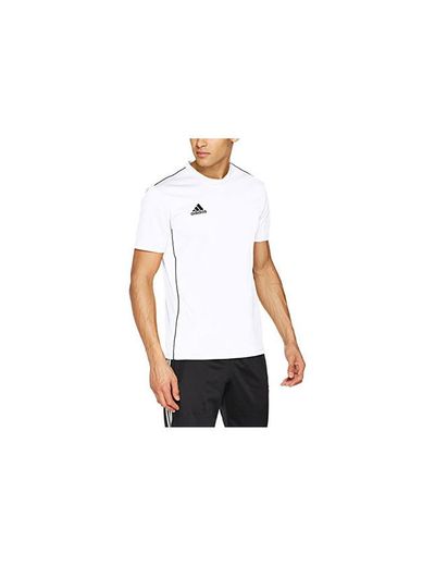 adidas Core 18 T Camiseta, Hombre, Blanco