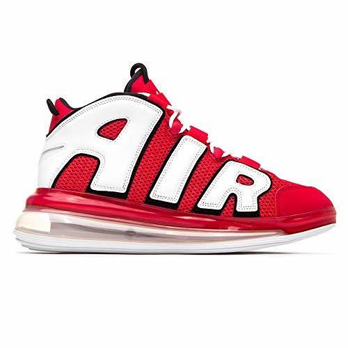 Social Nike Air More Uptempo 720 QS 2 CJ3662-600 Rojo Rojo Size