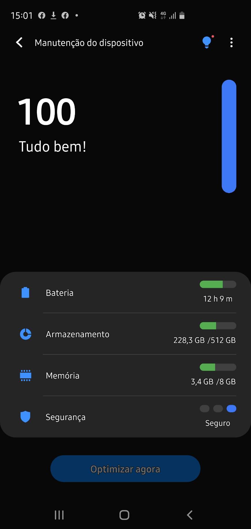 App Manutenção do dispositivo 💯