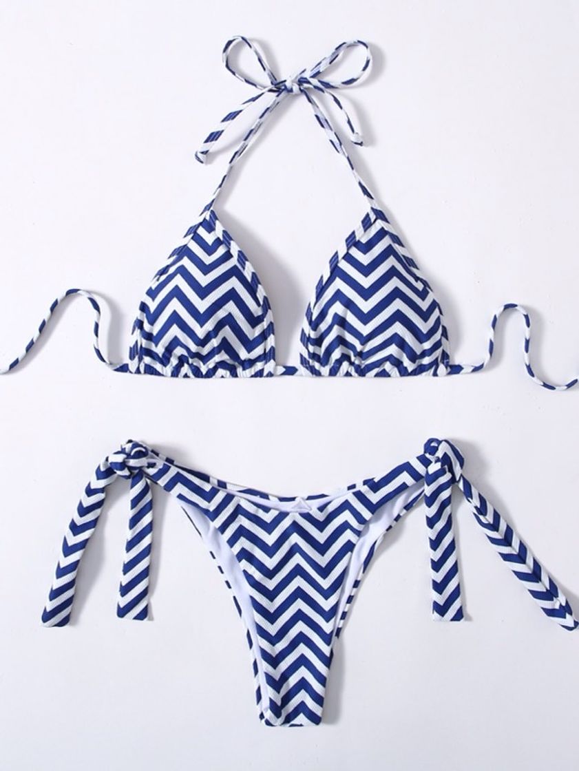 Moda Conjunto biquíni Chevron