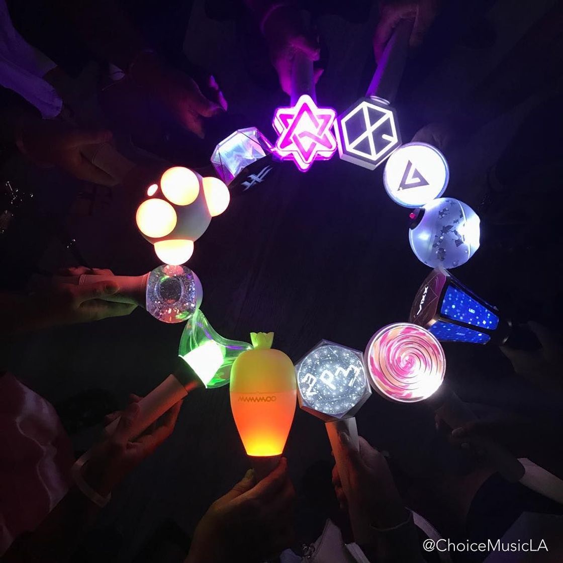 Moda Lightsticks kpop