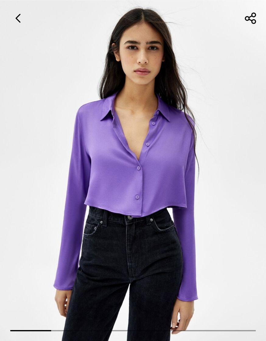 Fashion Zumo de uva y blusa satinada 🍇 