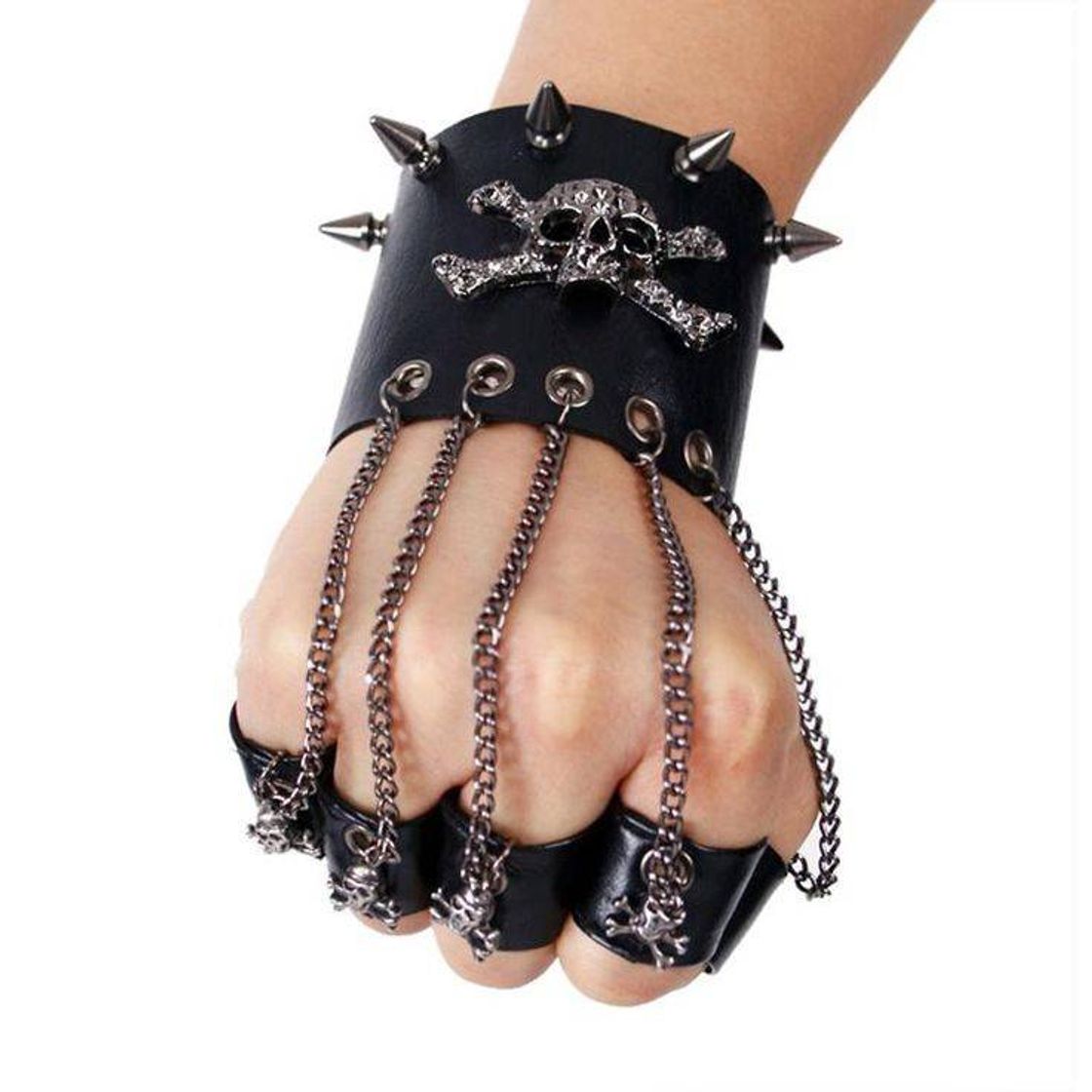 Moda Spike Gothic Bracelet Glove