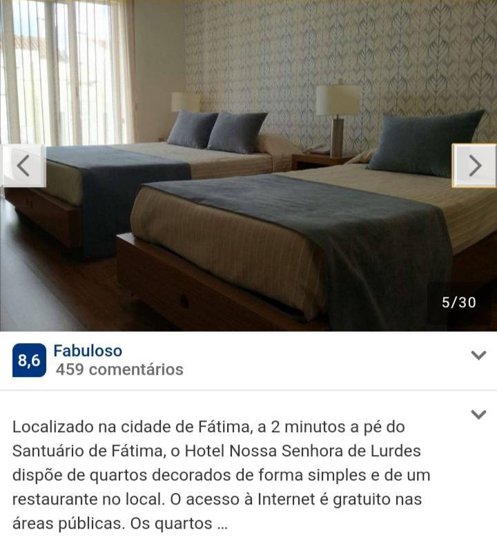 Lugar Hotel Nossa Senhora De Lurdes,Fátima 