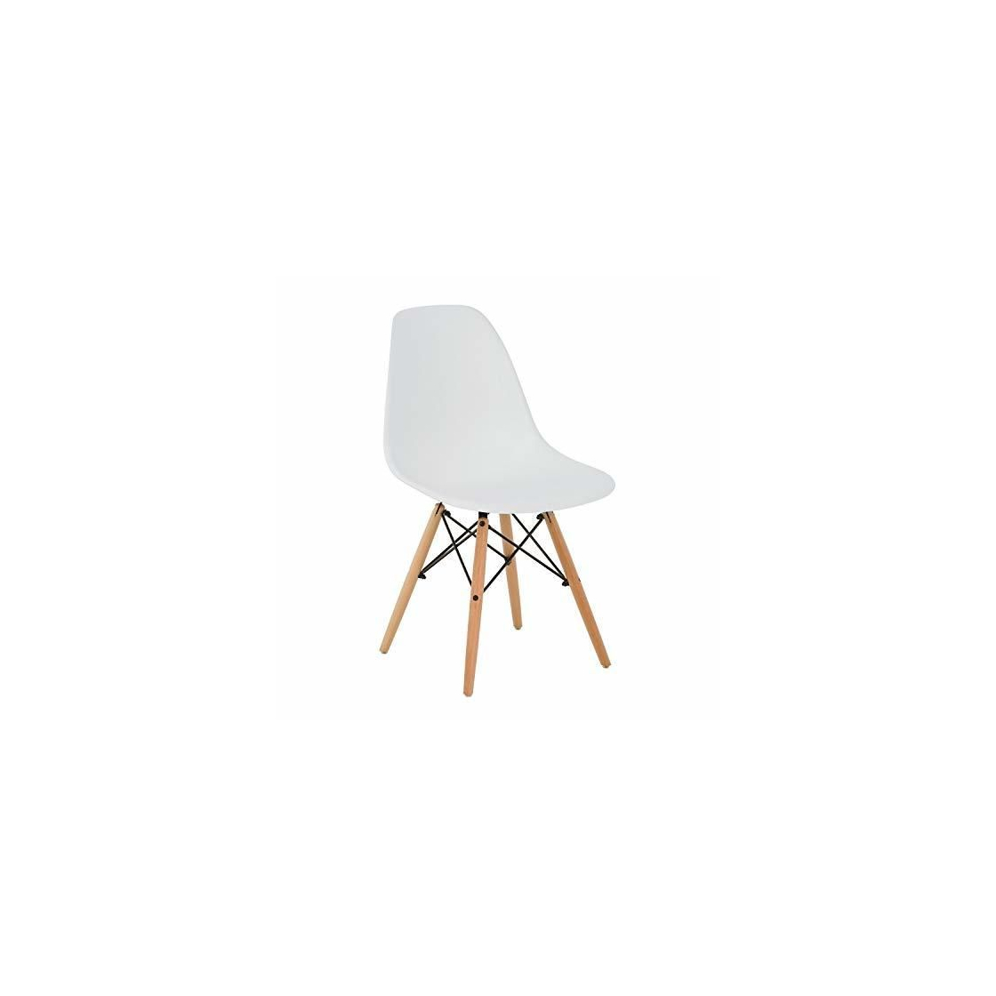 SKLUM Silla IMS Blanco Madera Natural -
