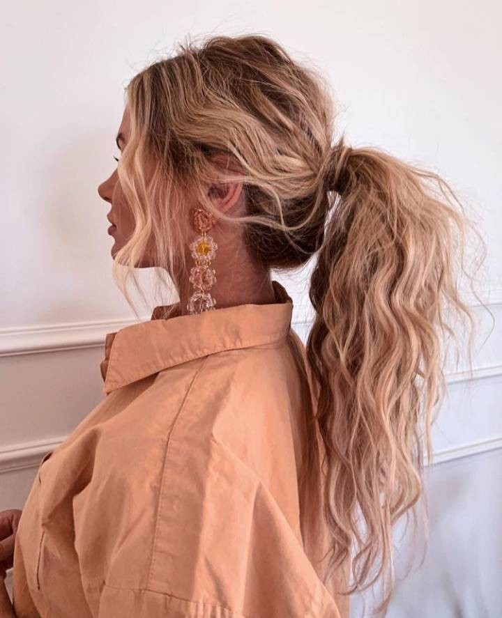 Moda Cabelo apanhado 😍