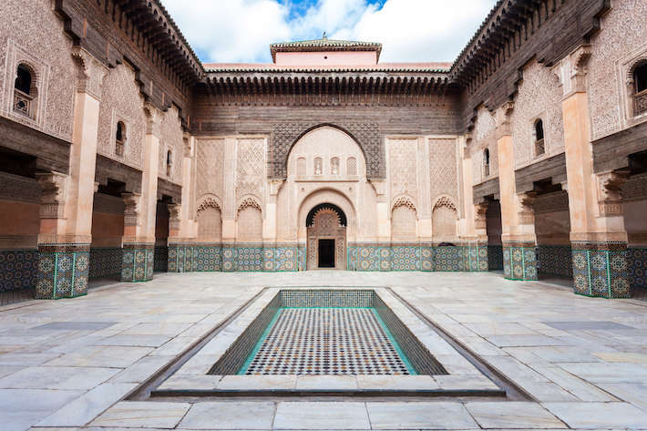 Lugar Ben Youssef Mosque