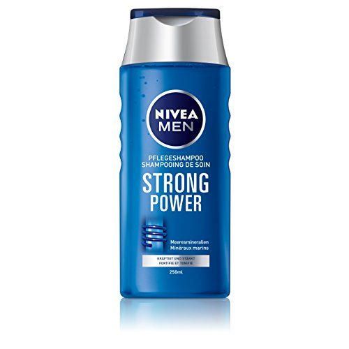 Nivea Men Care Shampoo Fuerte Poder, paquete de 4