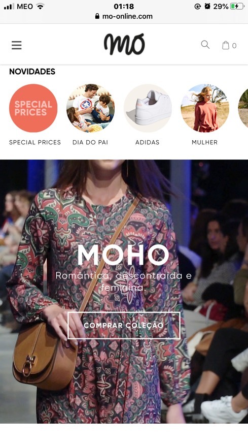 Moda MO on-line 