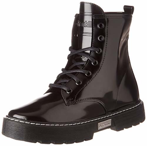 Moda D. Franklin Sanjo Black, Botas Slouch para Mujer, Negro