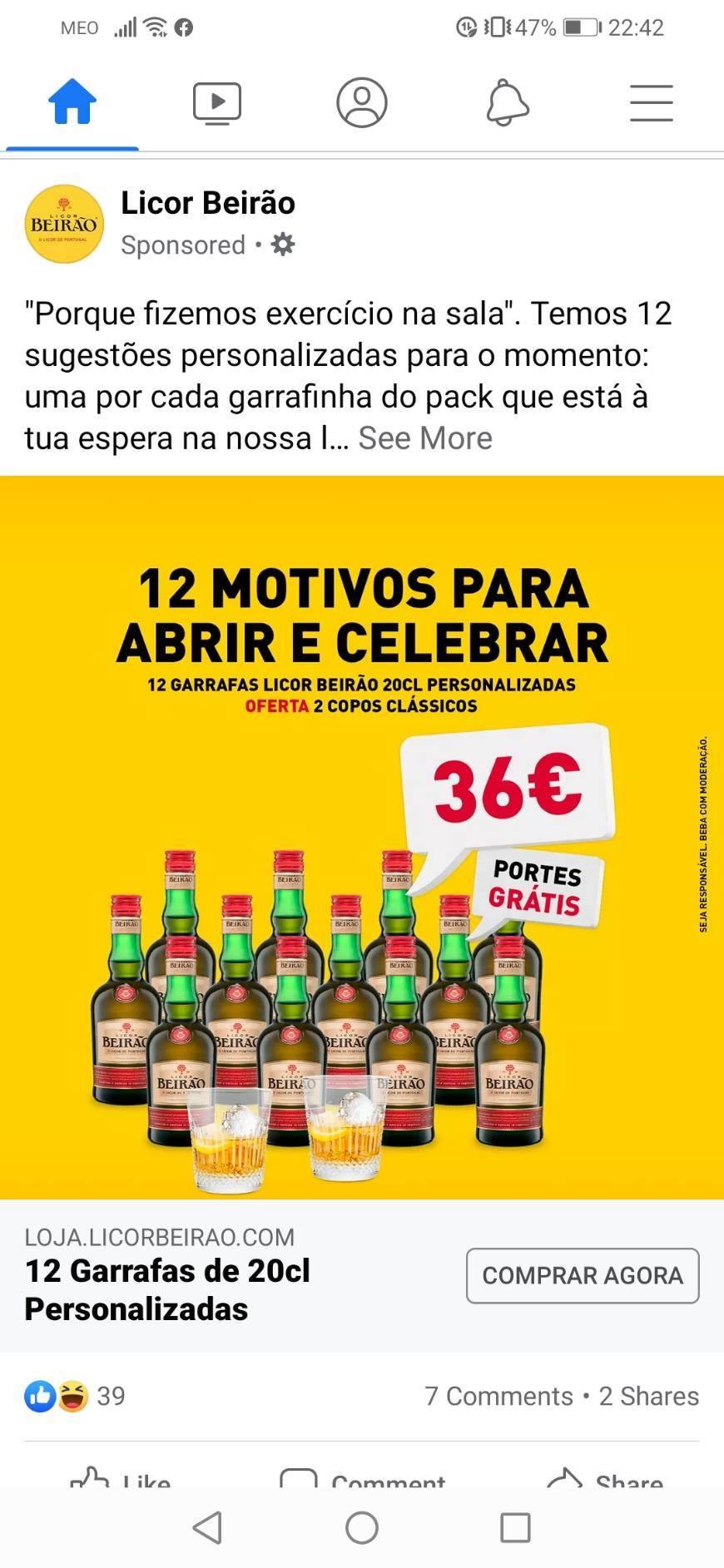 Moda Sempre Licor Beirão