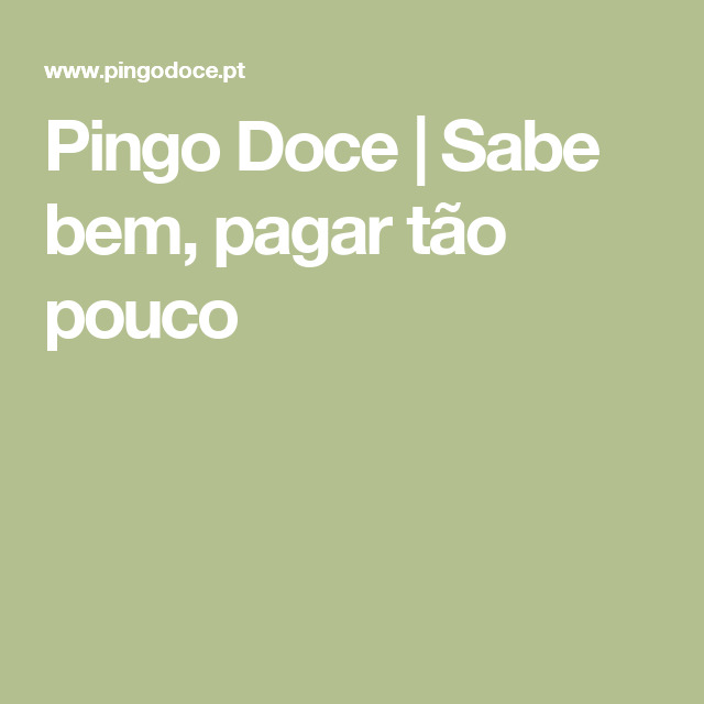 Fashion Pingo Doce | Sabe bem pagar tão pouco