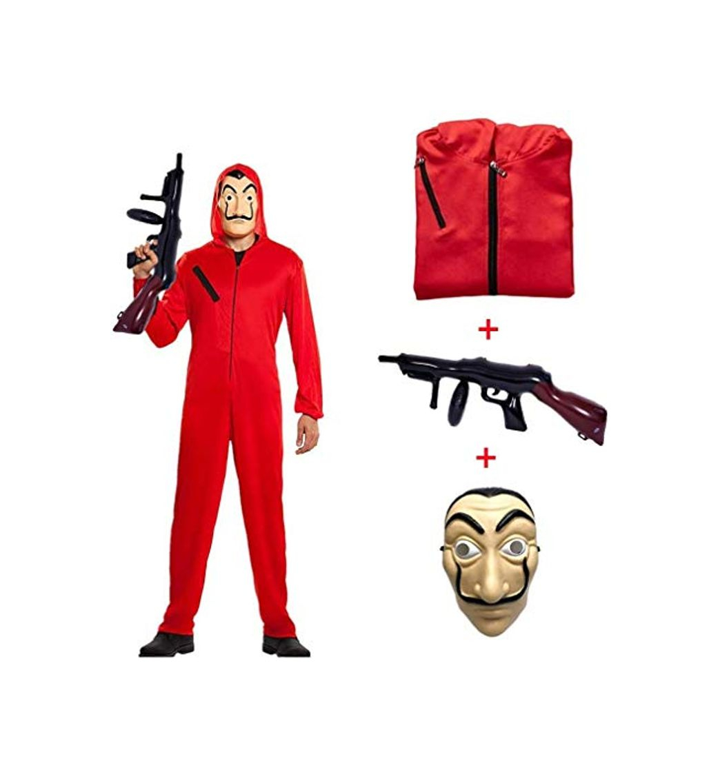 Products Disfraz de La casa de Papel para Disfraz Ladrón Disfraces Carnaval Halloween.