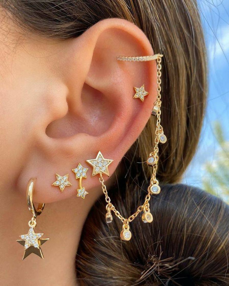 Moda Piercing de orelha ♥️