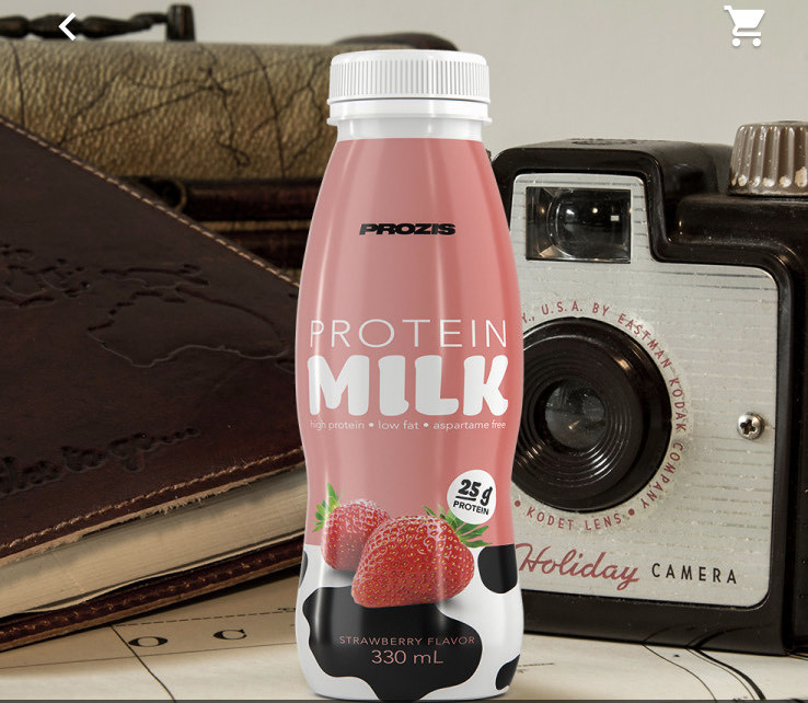 Fashion Protein milk morango