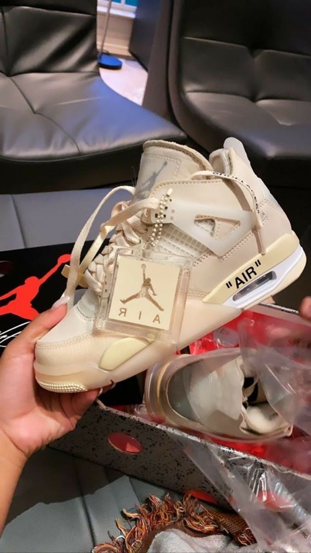 Moda Air Jordan 4 Off White