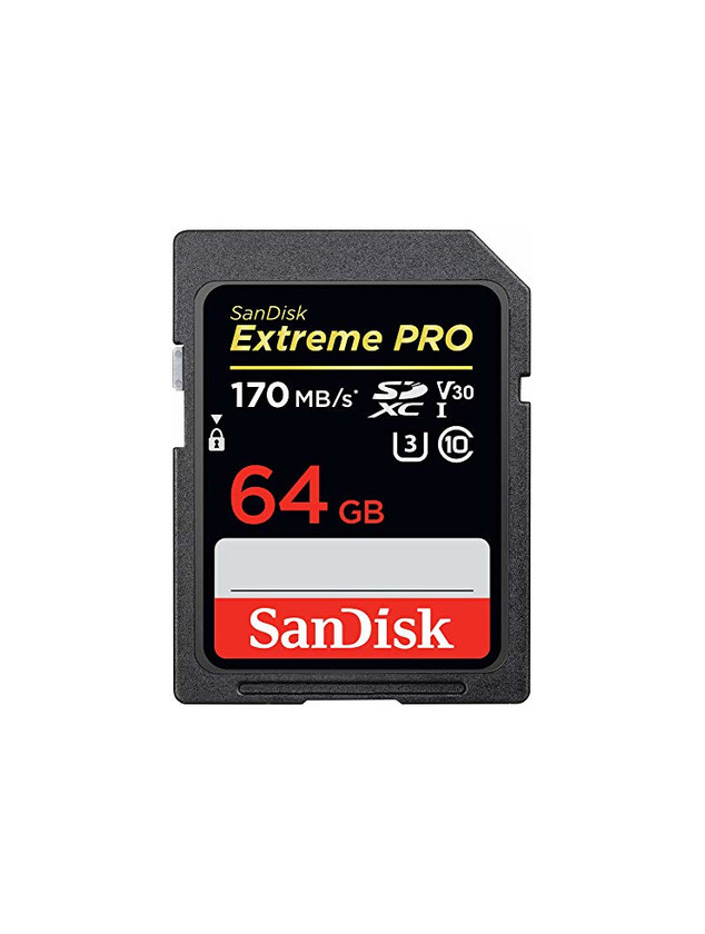 Electronic SanDisk Extreme Pro - Tarjeta de Memoria SDXC de 64 GB