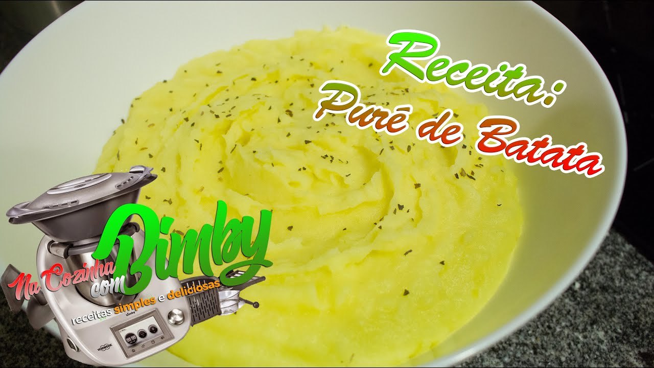 Moda Na Cozinha com Bimby - Puré de Batata